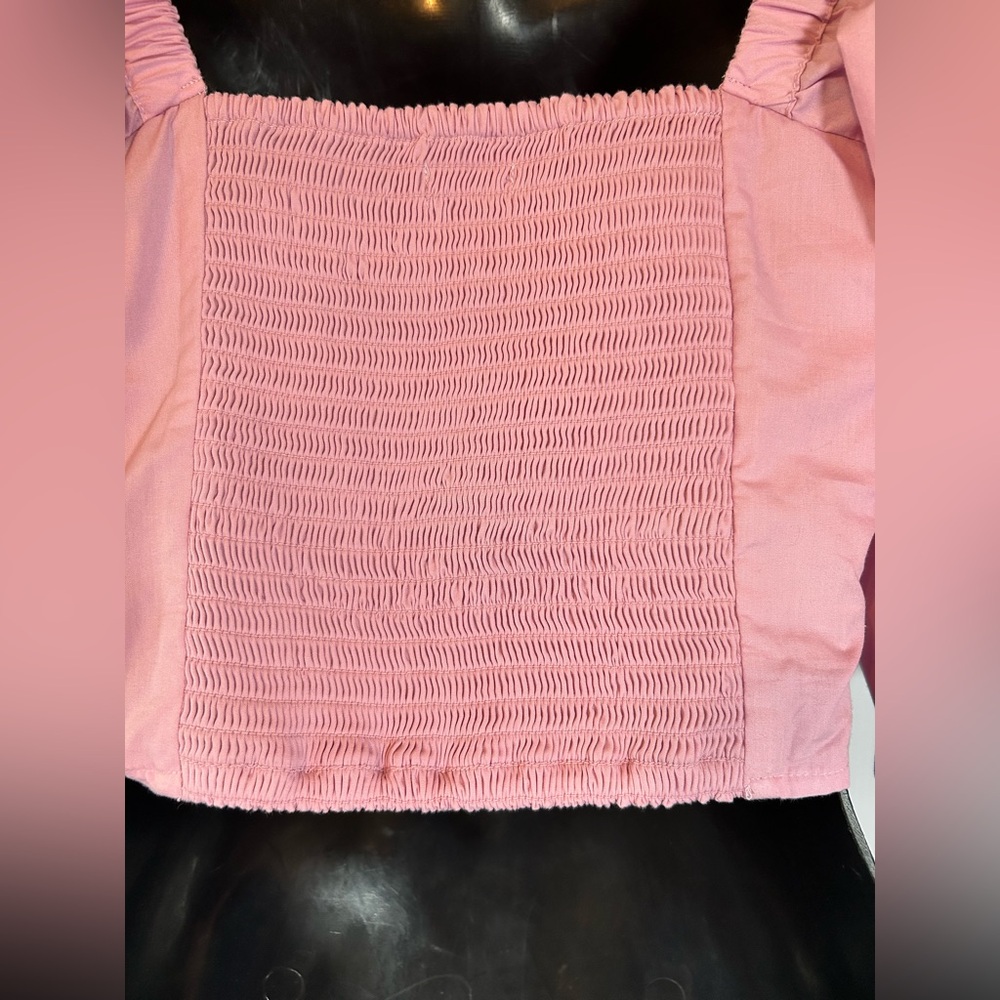 Abercrombie & Fitch Pink Cropped Top Size XS - Picture 12 of 13